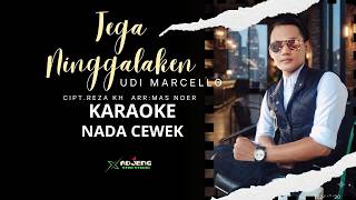 TEGA NINGGALAKEN KARAOKE NADA CEWEK