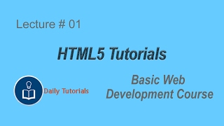 Html Lecture 1-Basic Website Development Course For Everyone