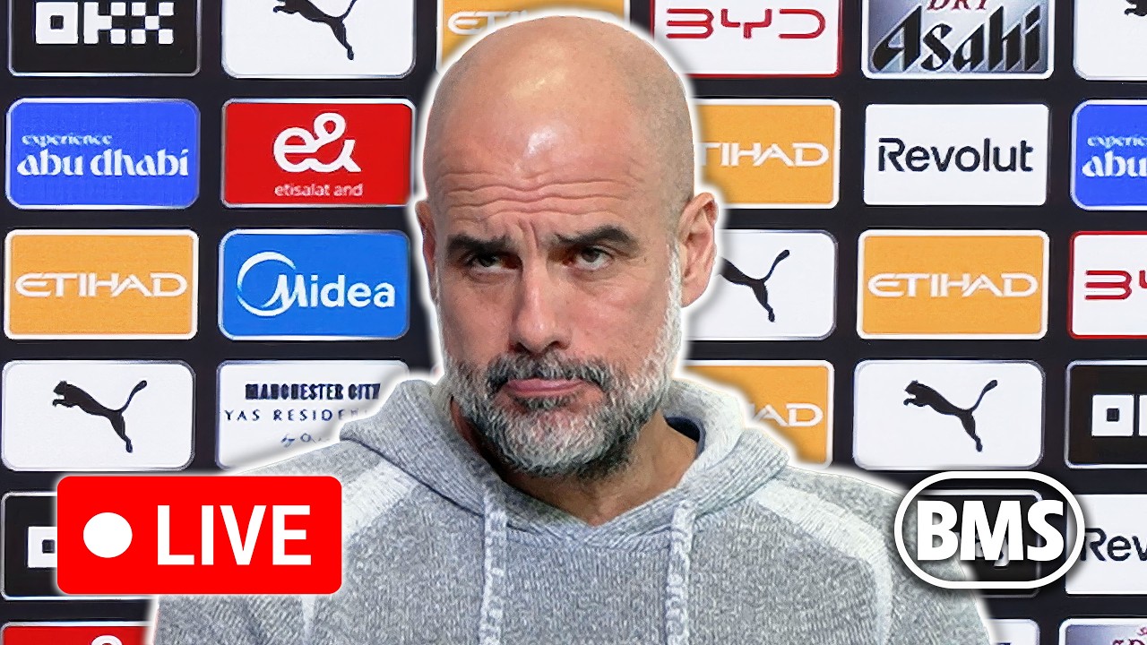🔴 LIVE | Pep Guardiola press conference | Leeds United v Manchester City | Premier League