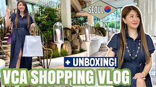 VAN CLEEF & ARPELS SHOPPING VLOG KOREA & RARE UNBOXING | VCA Seoul Store Tour + Exclusive IDYL Gift