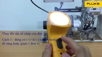 HDSD máy đo tốc độ vòng quay không tiếp xúc, không cần dán phản quang