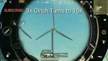 PUBG Mobile 3x Scope Glitch Turns to 15x Scope  OMG