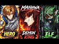 DEMON KING TAKES REVENGE ON HEROES🔥🥶|| LATEST MANHWA IN HINDI || DEMON KING OVERRUN BY HEROES CH- 4