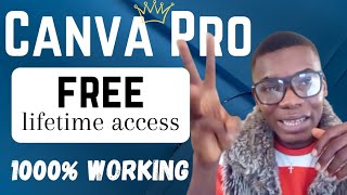 How To Get Canva Pro For Free / Canva Pro lifetime access