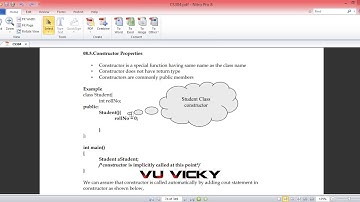 Member and inline function|Constructor Properties| Shallow/Deep copy|Lec 8 CS304 OOP C++| Urdu/Hindi