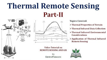 RSGIS L23: Thermal Remote Sensing - Part II |Applications and Environmental Considerations Explained