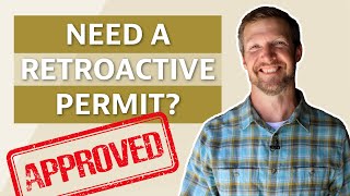 Case Study: How to get Retroactive Remodel Permits