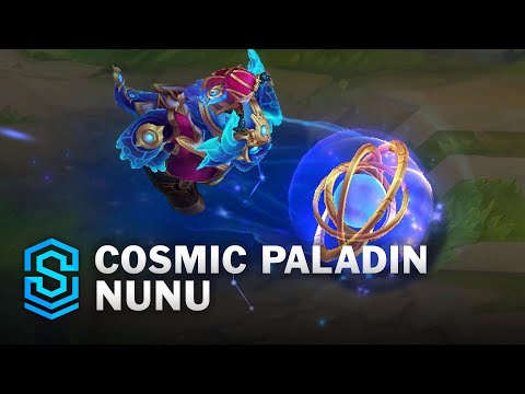 Cosmic Paladin Nunu Skin Spotlight - Pre-Release - PBE Preview - League of Legends