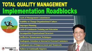 Tqm Obstacles  Introduction To Total Quality Management  Total Quality Management