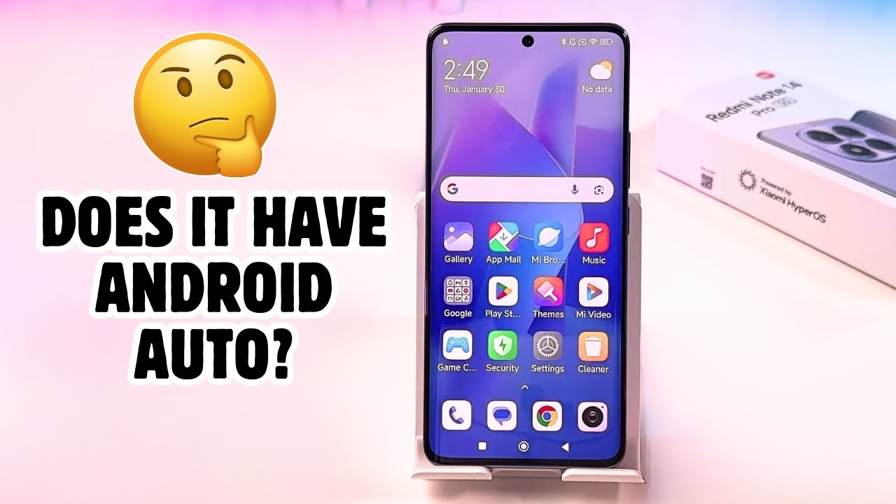 Does the Redmi Note 14 Pro 5G Support Android Auto? Discover Now! - YouTube