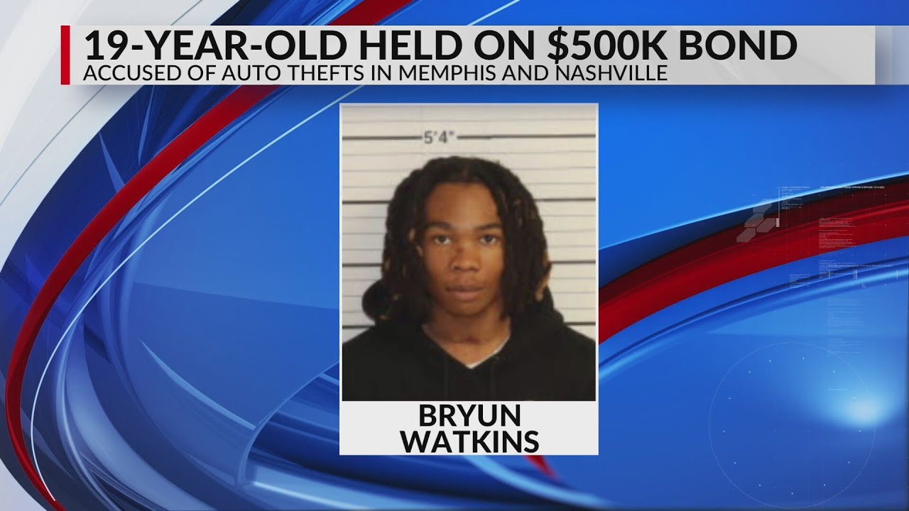 19-year-old faces car theft charges in Memphis, Nashville - YouTube