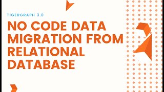 No Code Data Migration from Relational Database