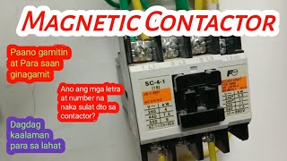 PAANO GAMITIN ANG MAGNETIC CONTACTOR TUTORIAL | Rey electrical