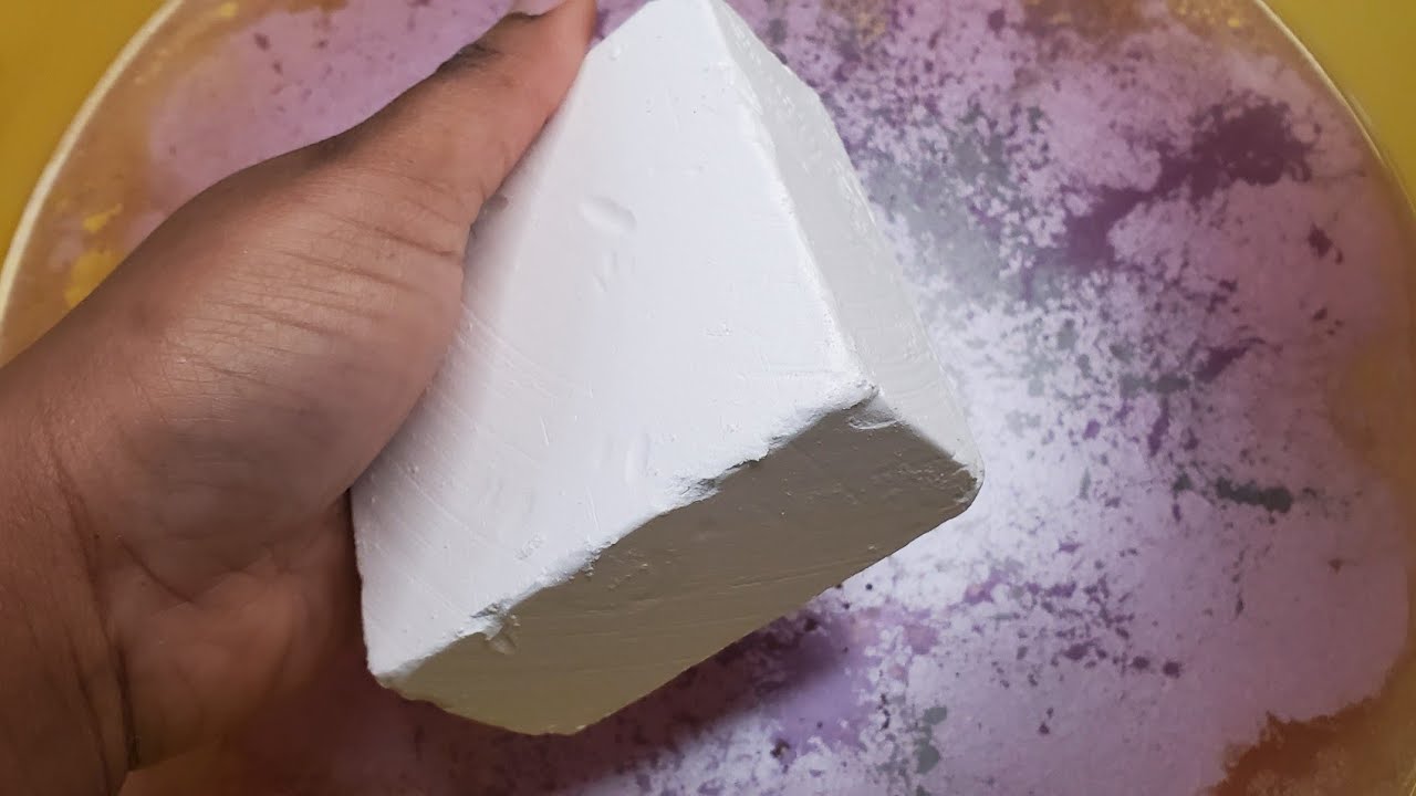 8 BLOCKS GYM CHALK WATER CRUMBLE-ASMR