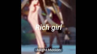 Ningguang rich girl edit | Genshin Impact