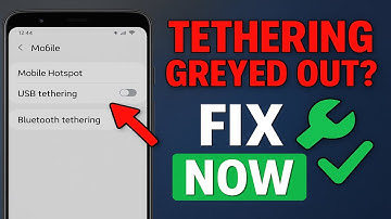 2 Reasons Why USB Tethering is Greyed Out on your Samsung Phone Even though USB Tethering is ON