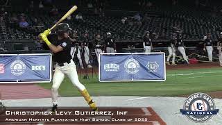 Christopher Levy Gutierrez Prospect Video, Inf, American Heritage Plantation High School Class of 20 Details