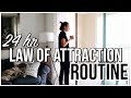 24 HOUR MANIFESTATION ROUTINE | The Law of Attraction | Renee Amberg