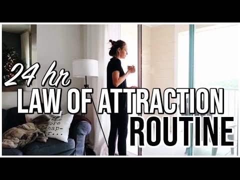 24 HOUR MANIFESTATION ROUTINE | The Law Of Attraction | Renee Amberg