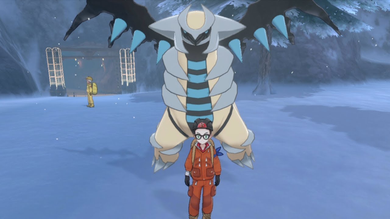 Pokemon Sword and Shield Shiny Giratina 6IV Competitively Trained