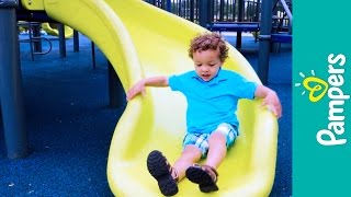 Pampers Cruisers Product Review | In the Park with GabeBabeTV