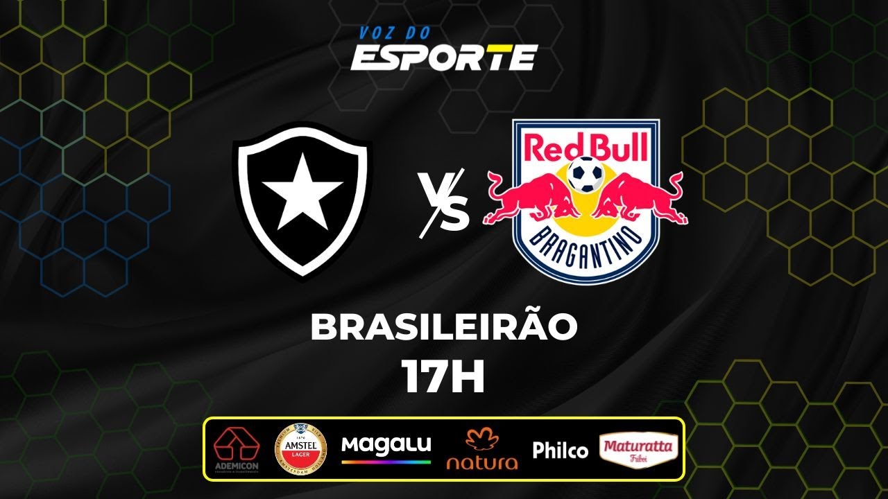 BOTAFOGO X BRAGANTINO - AO VIVO | CAMPEONATO BRASILEIRO – 30/08/2025 ...