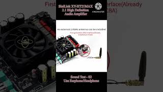 XY-HT21MAX 2.1 Amplifier Sound Test - 02 | #doogesound #bookshelfspeaker #diyaudio #diy #Sinilink