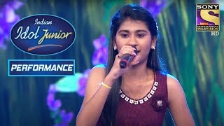Nithyashree's Recreation Of 'Khilte Hain Gul Yahan' | Indian Idol Junior 2
