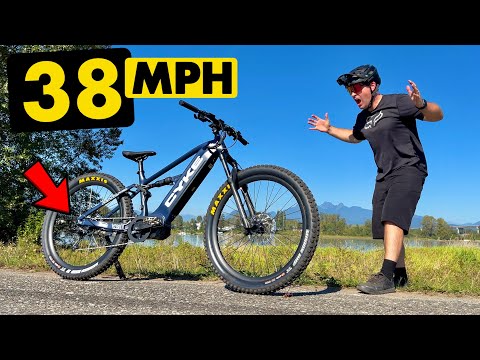 The Fastest E-mtb I've Ever Ridden! - Cyke Falcon S