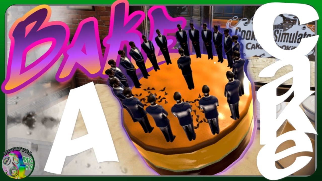 パンを作ろうとしたらケーキが完成する店、芸術を描く。【Cooking Simulator】