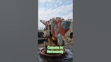 canons in Normandy from our last visit to the area #ww2