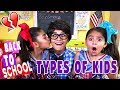 First Day of School - Types of Students - Back To School Spoof - School Supplies Haul // GEM Sisters