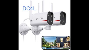 DEKCO DC4L CAMERA SETUP GUIDE