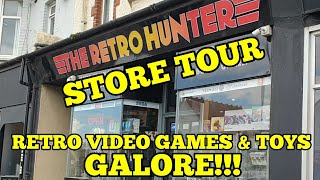 The Retro Hunter, Leigh On Sea, Es, Extensive Store Tour Retro Video Games And Toys Shop