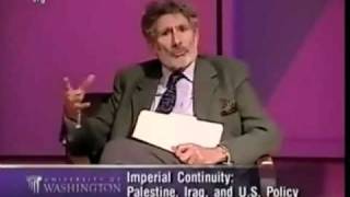 Edward Said on Palestine, Iraq, and U.S. Policy.