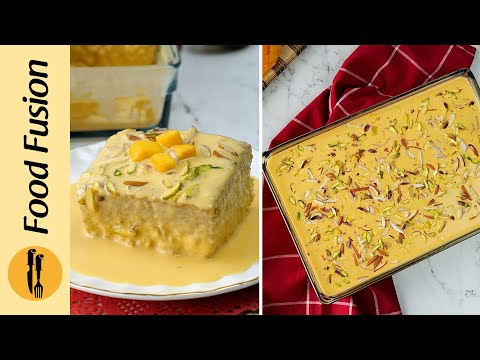 Mango Malai Cake Recipe By Food Fusion (Eid Special)