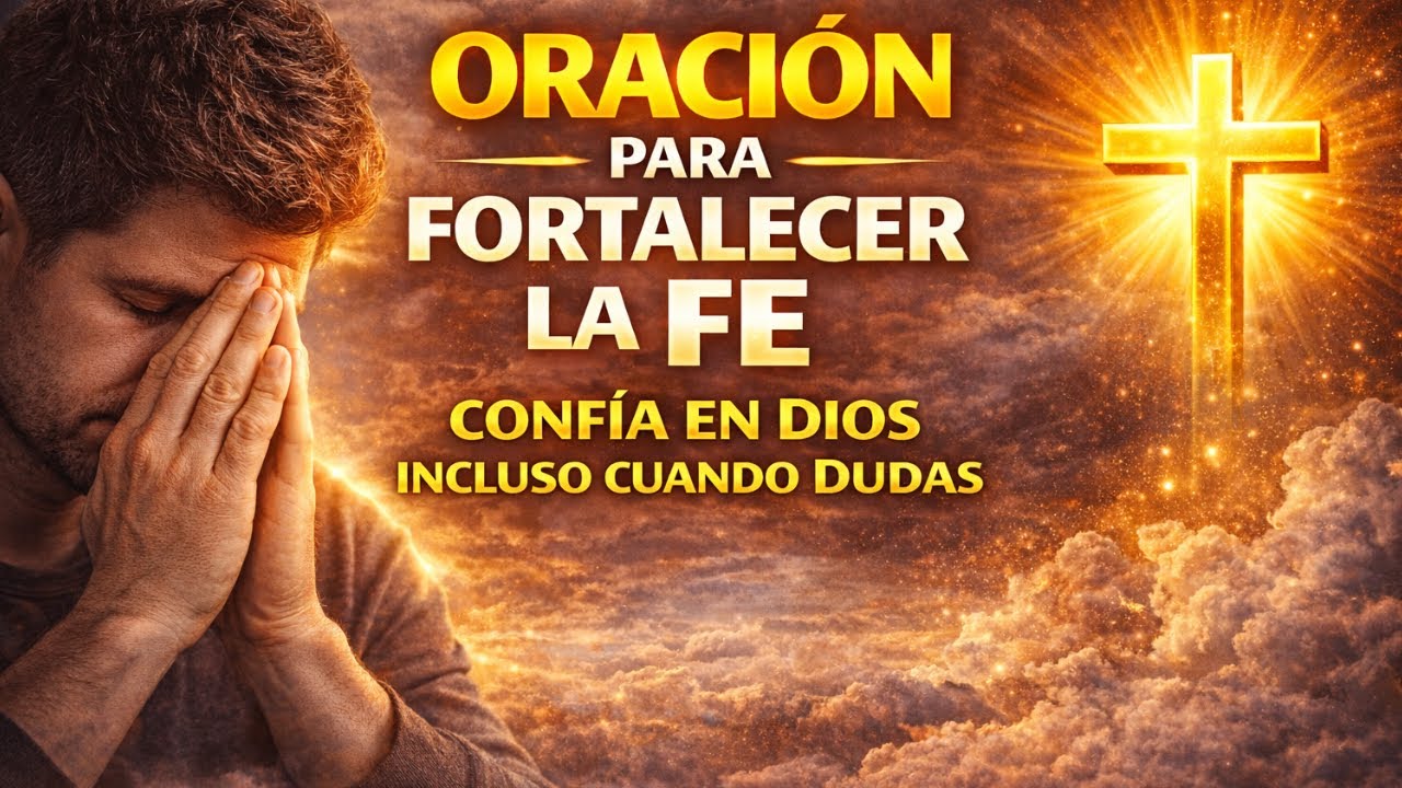 Oración para Fortalecer la Fe | Confía en Dios Incluso Cuando Dudas ...