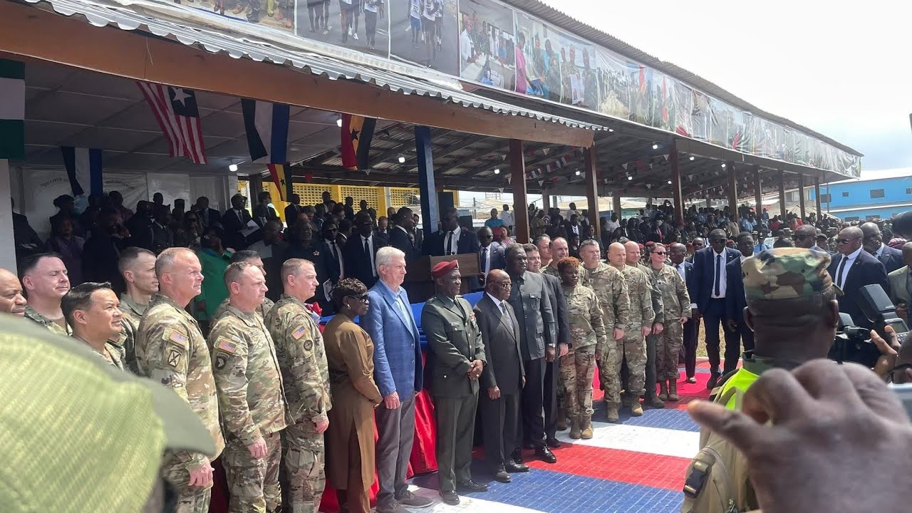 AT THE 69 YEARS ANNIVERSARIES CELEBRATION OF THE ARMED FORCES OF LIBERIA | MyLiberianPeople