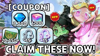 [coupon] All Free Rewards & Invitations For The Wicked Collab Update!