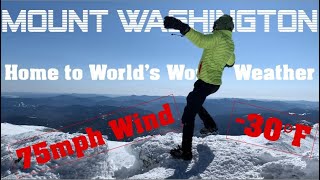 Mount Washington Winter Ascent 2020