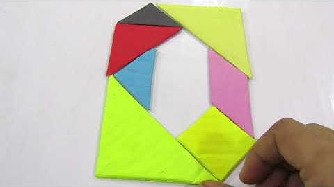 Learn To Make Numbers 0 to 9 With Tangram Puzzle - ABC Tube Tv
