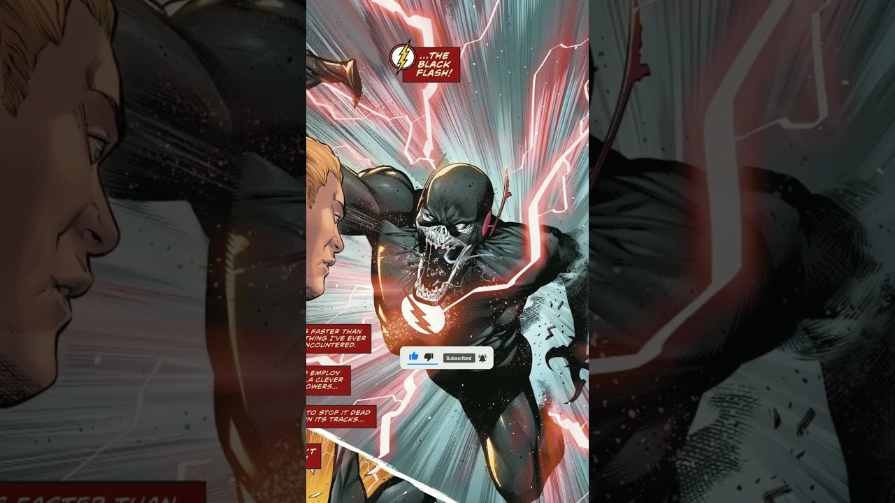 The Grim Reaper Of All Speedsters Black Flash Explained Shorts Dc Dccomics