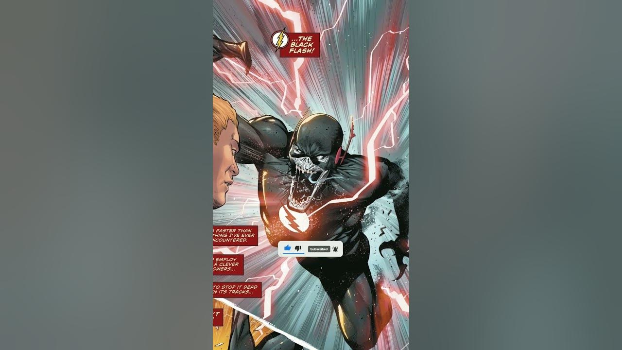 The Grim Reaper of All Speedsters 🤯 Black Flash Explained #shorts #dc #dccomics