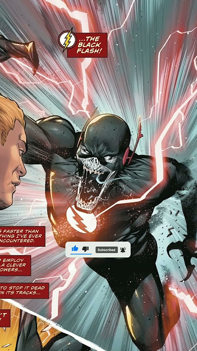 The Grim Reaper of All Speedsters 🤯 Black Flash Explained #shorts #dc #dccomics