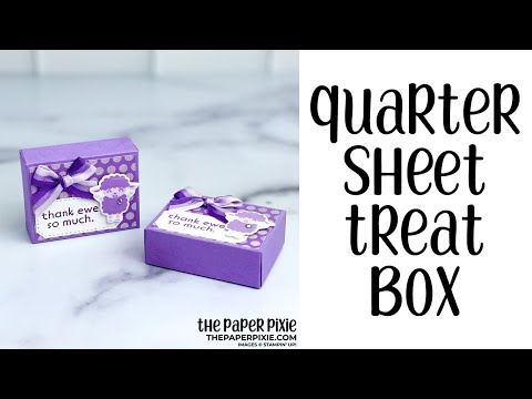 632 ❃ おすそ分けBOX You Won't Believe This Box is Made from Paper! | DIY Trinket