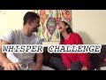 WHISPER CHALLENGE WITH MY BROTHER! | DINA DASH