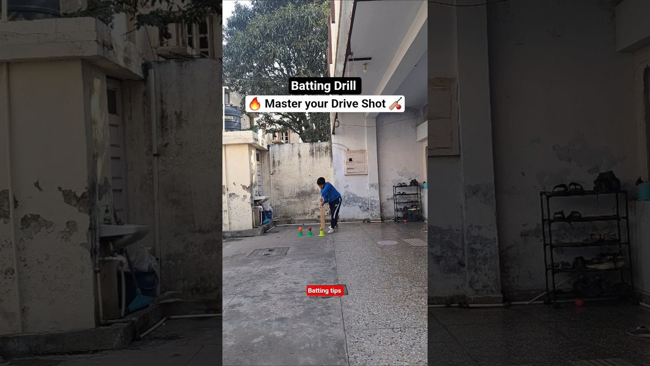Batting drills to Master your Drive Shot in cricket 