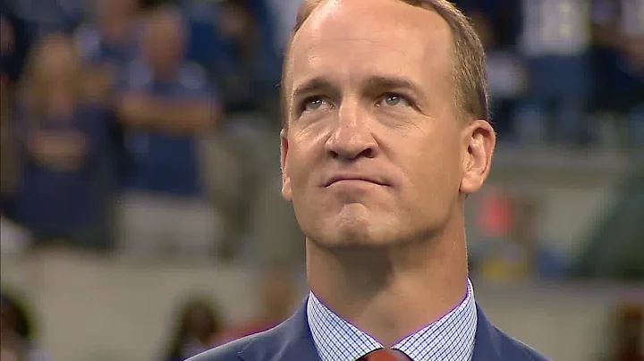 Peyton Manning's jersey retired