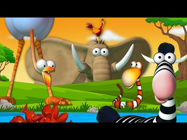 Gazoon - Animal Kingdom (Kerajaan Hewan) Cartoon For Kids | ToBo Kids TV Bahasa class=