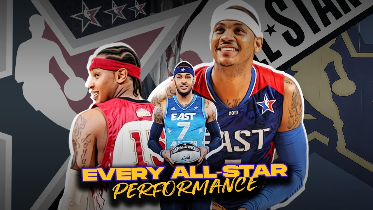 Carmelo Anthony, 10-time NBA All-Star and one of basketball's